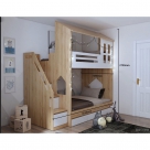 Giường tầng đa năng cho bé cách điệu có mái |Nội thất HTA