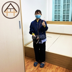 Thi công nội thất phòng ngủ cho nhà phố ở Minh Khai