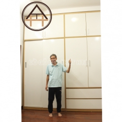 Thi công nội thất phòng ngủ cho nhà phố ở Hoàng Hoa Thám