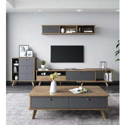 Combo Bàn trà và kệ tivi