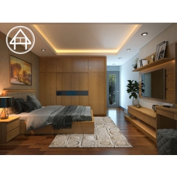 Combo nội thất phòng ngủ hiện đại mã CNT2