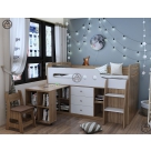 Giường tầng gỗ đa năng HTA - Tối ưu không gian phòng ngủ cho bé