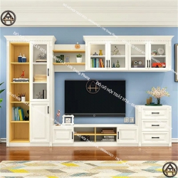 Tủ kệ tivi phòng khách đẹp HTA