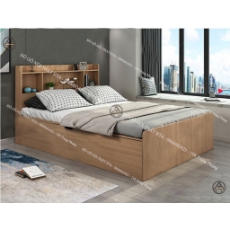 Mẫu giường gỗ công nghiệp thông minh HTA