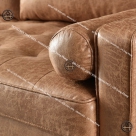 Sofa da nâu HTA sang trọng, bền đẹp