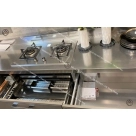 Tủ bếp khung inox cao cấp
