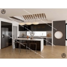 Tủ bếp nhựa cao cấp acrylic hiện đại, đẳng cấp, tiện nghi