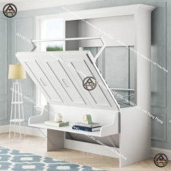 Giường ngủ thông minh cao cấp tích hợp bàn làm việc HTA