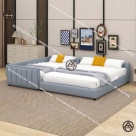 Giường nệm cho gia đình đẹp cỡ Queen Đồ gỗ nội thất HTA