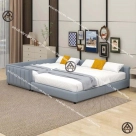 Giường nệm cho gia đình đẹp cỡ Queen Đồ gỗ nội thất HTA