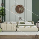 Giường phản ghép nối cho trẻ Đồ gỗ nội thất HTA