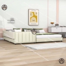 Giường kiểu Nhật tatami đa chức năng Đồ gỗ nội thất HTA