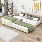 Giường kiểu Nhật tatami đa chức năng Đồ gỗ nội thất HTA