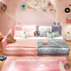 Giường nệm cho gia đình hiện đại Đồ gỗ nội thất HTA