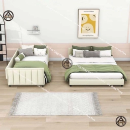 Giường kiểu Nhật tatami đa chức năng Đồ gỗ nội thất HTA