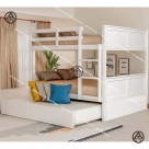 Giường tầng đẹp cho bé Đồ Gỗ Nội Thất HTA