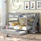 Giường ba tầng cho bé Đồ Gỗ Nội Thất HTA