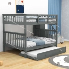 Giường ba tầng cho bé Đồ Gỗ Nội Thất HTA