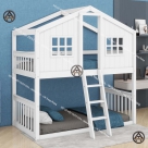 Giường tầng cho bé hình ngôi nhà Đồ Gỗ Nội Thất HTA