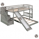 Giường 2 tầng có cầu trượt Đồ Gỗ Nội Thất HTA