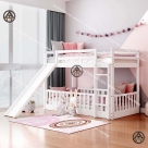 Giường tầng có cầu trượt đẹp Đồ Gỗ Nội Thất HTA