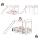 Giường tầng có cầu trượt đẹp Đồ Gỗ Nội Thất HTA