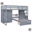 Giường 2 tầng có tủ quần áo Đồ Gỗ Nội Thất HTA