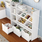 Tủ sách nhỏ nhiều ngăn cho phòng ngủ trẻ em, phòng khách