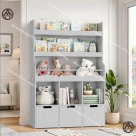 Tủ sách gỗ cho bé cho phòng ngủ nhỏ