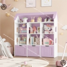 Tủ sách hình ngôi nhà dễ thương cho bé