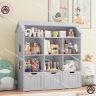 Tủ sách hình ngôi nhà dễ thương cho bé