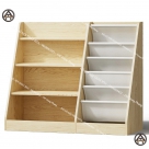 Kệ sách 4 tầng đẹp bằng gỗ cho trẻ