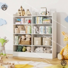 Kệ sách trẻ em đẹp 5 tầng, trưng bày sách và đồ trang trí