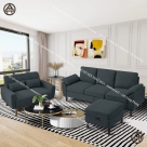 Bộ sofa giá rẻ phòng khách hiện đại, sang trọng