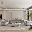 Bộ Ghế sofa bọc vải cao cấp nâng tầm không gian sống
