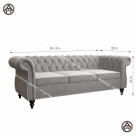 Bộ Ghế sofa bọc vải cao cấp nâng tầm không gian sống