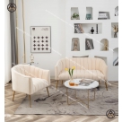 Sofa nhung cho spa giá rẻ, nhỏ gọn, tinh tế