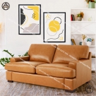 Sofa da bò thật cao cấp cho phòng khách hiện đại