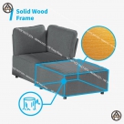 Sofa góc chữ L cho phòng khách lớn