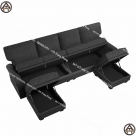 Sofa góc chữ U sang trọng, hiện đại