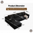 Sofa góc cỡ lớn cho biệt thự, nhà phố, căn hộ cao cấp
