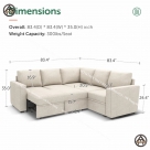 Ghế Sofa góc đẹp cho không gian hiện đại