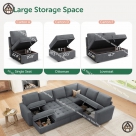 Bộ sofa góc đẹp cho biệt thự