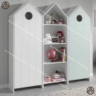 Tủ quần áo trẻ em hình ngôi nhà xinh xắn