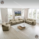 Bộ ghế sofa cho phòng khách phong cách hoài cổ, tinh tế