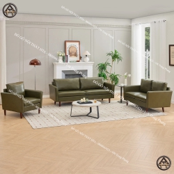 Bộ ghế sofa da thật sang trọng, đẳng cấp