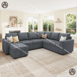 Bộ sofa góc đẹp cho biệt thự