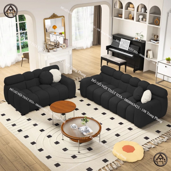 Bộ sofa 2 món cho phòng khách
