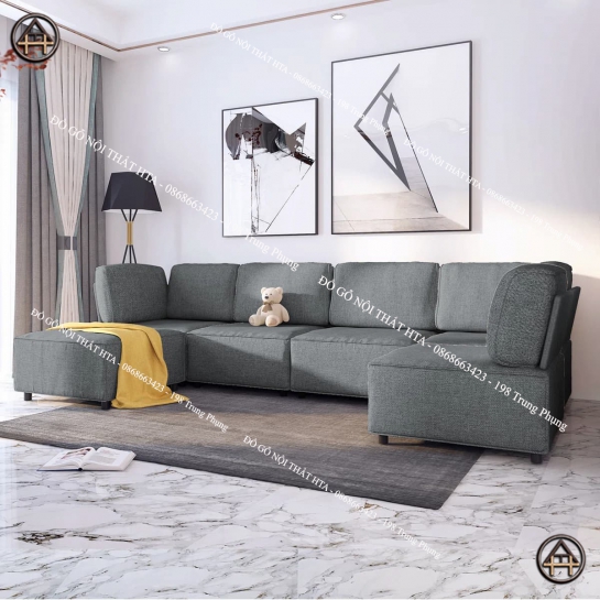 Sofa góc chữ L cho phòng khách lớn