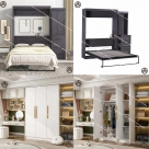 COMBO TIẾT KIỆM KHÔNG GIAN | GIƯỜNG NGỦ NGĂN KÉO & TỦ QUẦN ÁO KỊCH TRẦN HTA